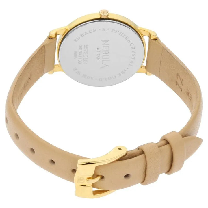 Titan Nebula Lustre NU5572DL01 Pink Dial Women&