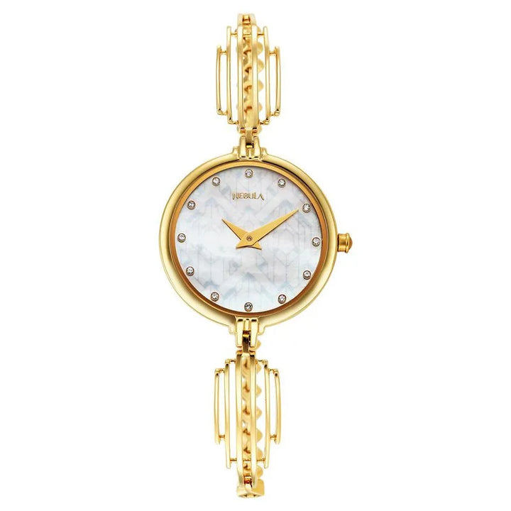 Titan Nebula NU5587DM01 Mother of Pearl Dial Women&