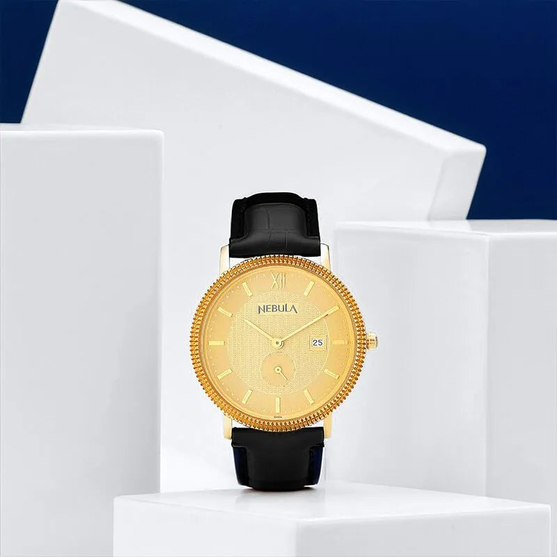 Titan Nebula NU620DL03 Champagne Dial Men&
