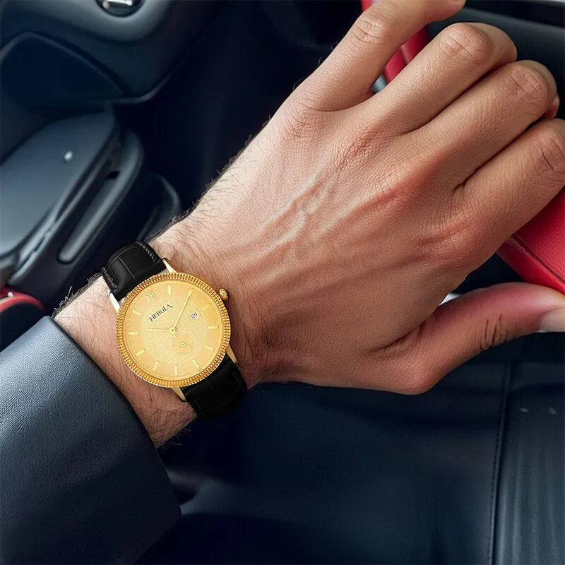 Titan Nebula NU620DL03 Champagne Dial Men&