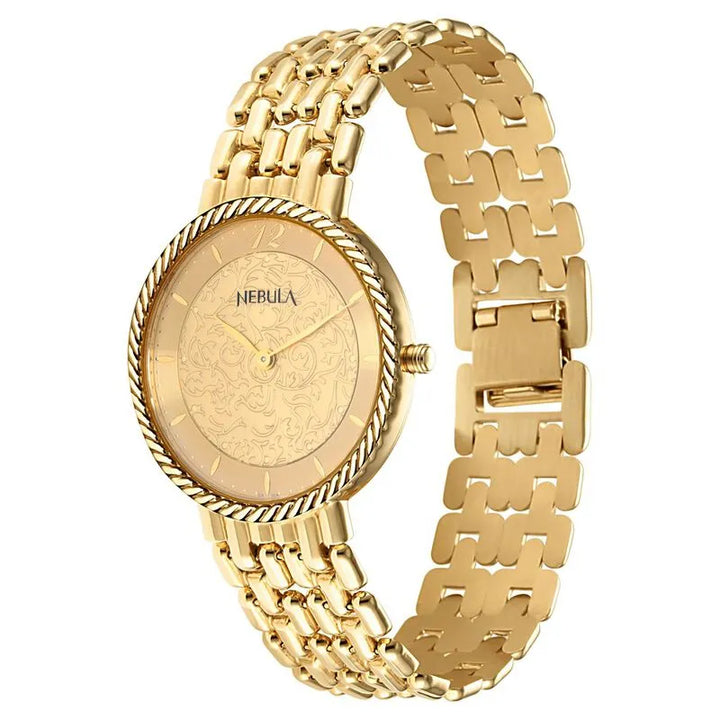 Titan Nebula Vintage 18k Gold Men&