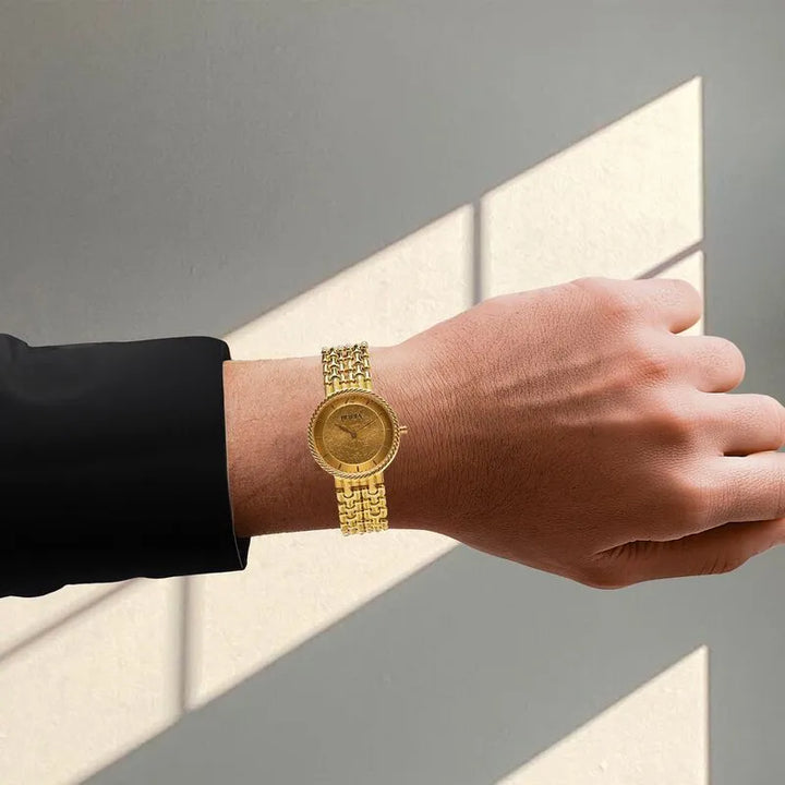 Titan Nebula Vintage 18k Gold Men&