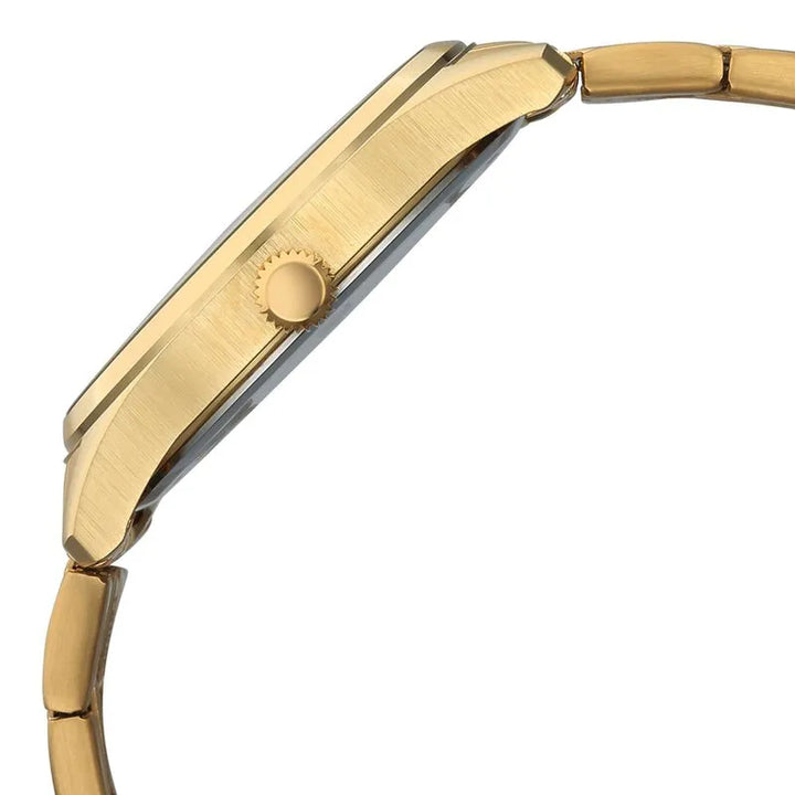 Titan Neo Roman Green Dial Carnation Gold Stainless Steel Men&