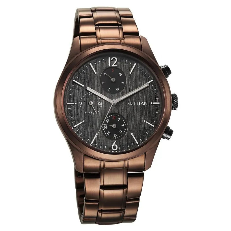Titan Neo Splash 1805KM08 Black Dial Men&