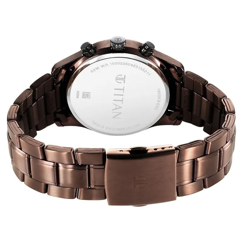 Titan Neo Splash 1805KM08 Black Dial Men&