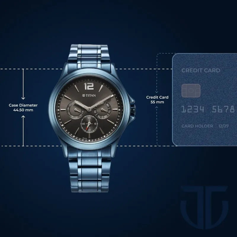 Titan Neo Splash NU1698QM01 Anthracite Dial Men&