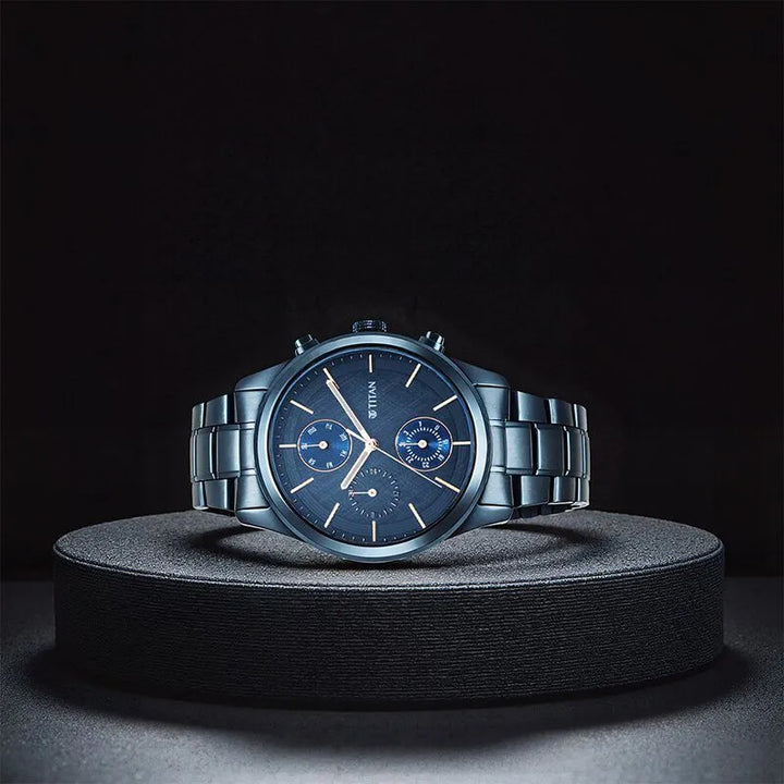 Titan Neo Splash Quartz Analog Blue Dial Men&