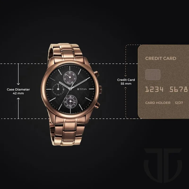 Titan Neo Splash Quartz Multifunction Men&