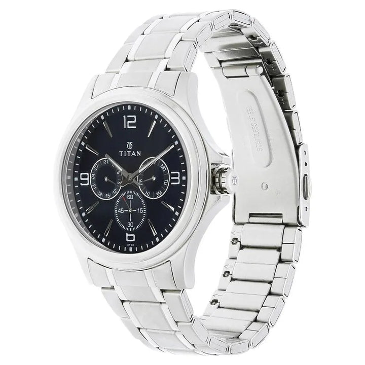 Titan nu1698sm02 Blue Dial Men&