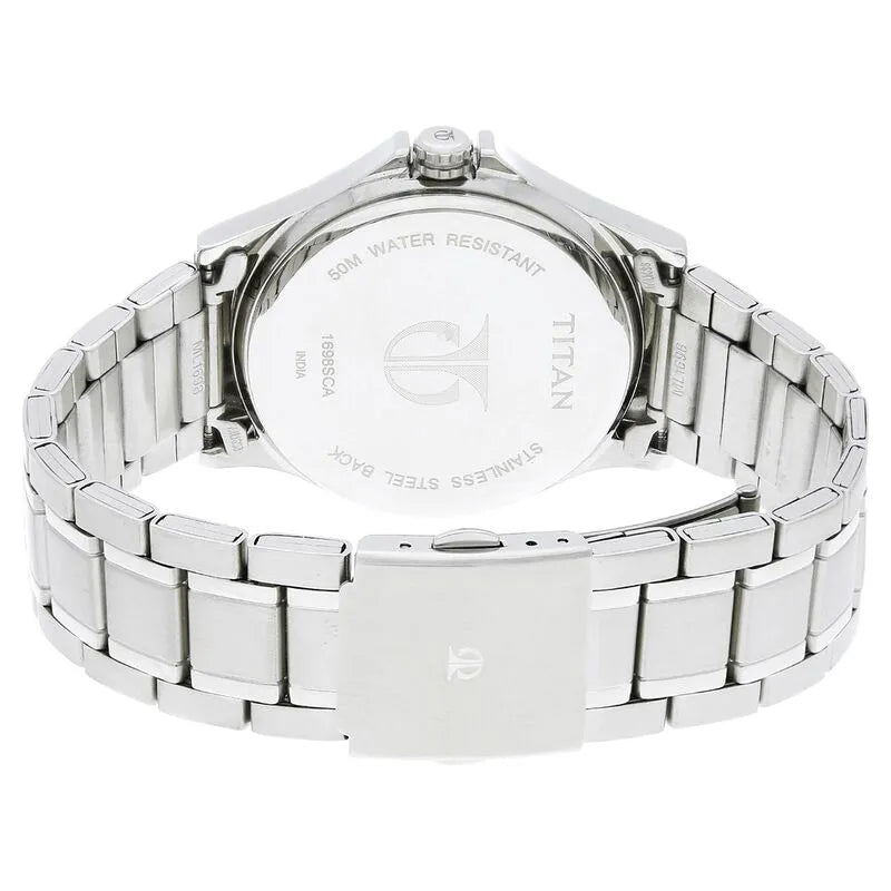 Titan nu1698sm02 Blue Dial Men&