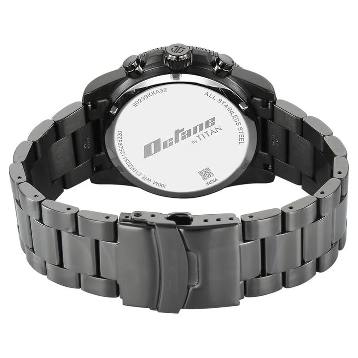 Titan Octane Accendo Chronograph Green Dial Men&