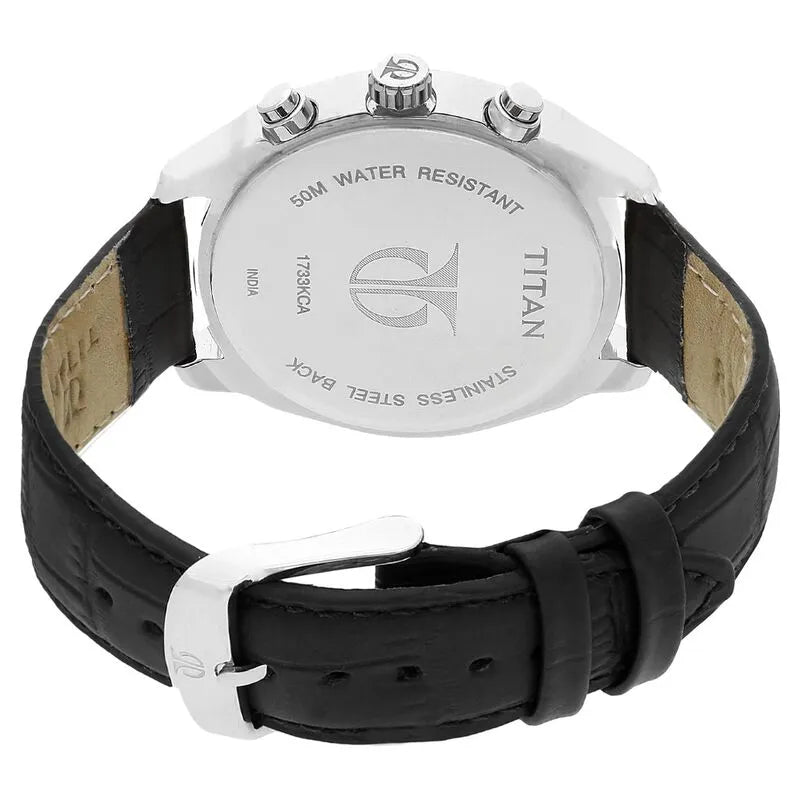 Titan On Trend nu1733kl02 Silver Dial Multifunction Men&