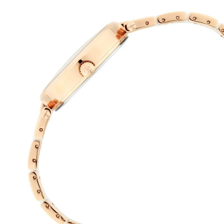 Titan Quartz Analog White Dial Ceramic Strap Women&
