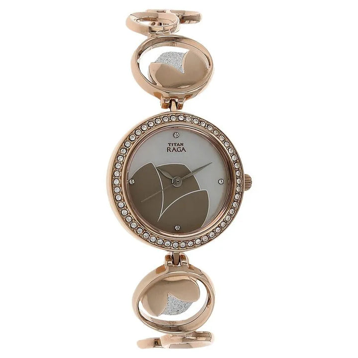 Titan Raga Garden Of Eden Mother of Pearl Women&