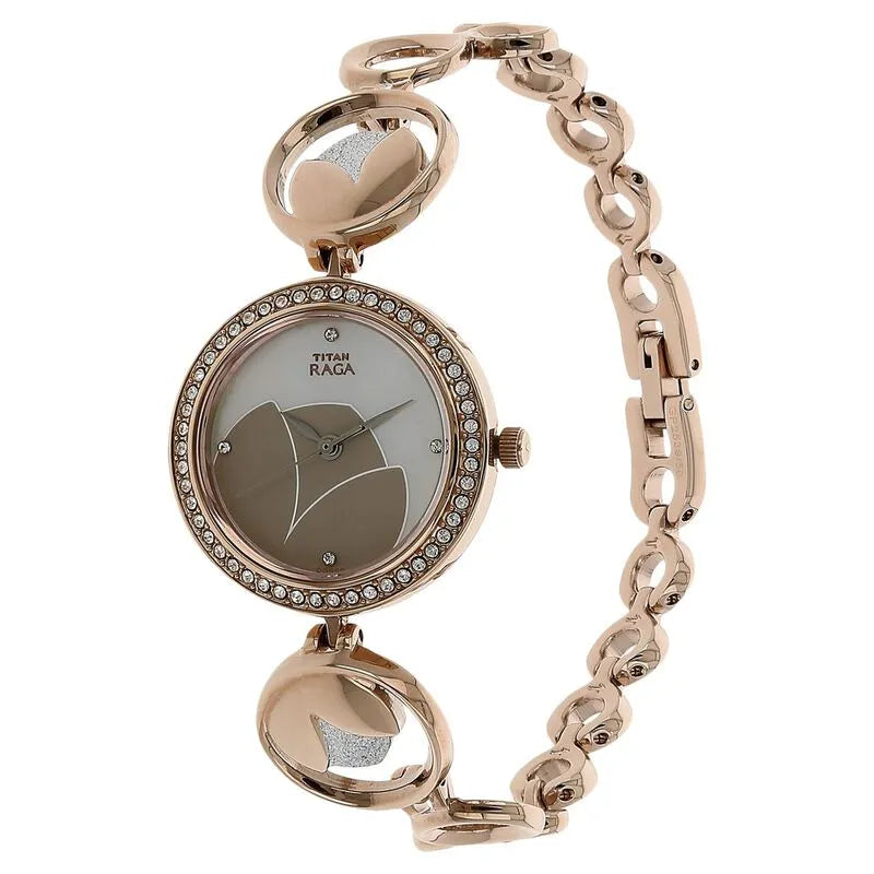 Titan Raga Garden Of Eden Mother of Pearl Women&