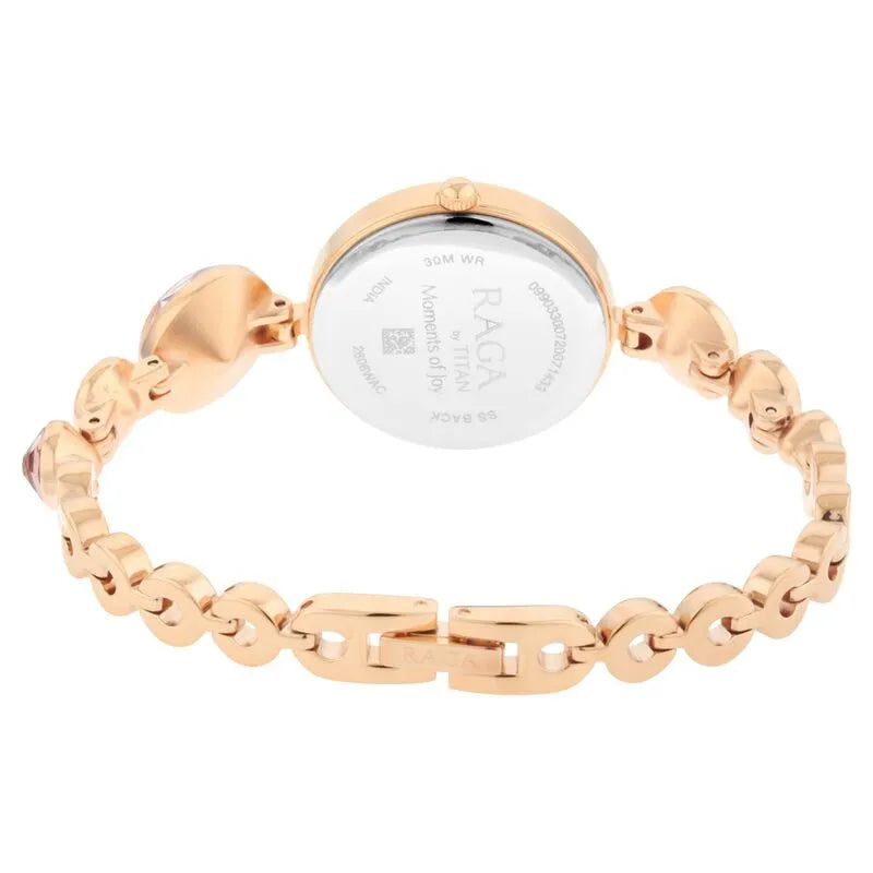 Titan Raga Moments Of Joy NU2606WM08 Mother of Pearl Dial Women&