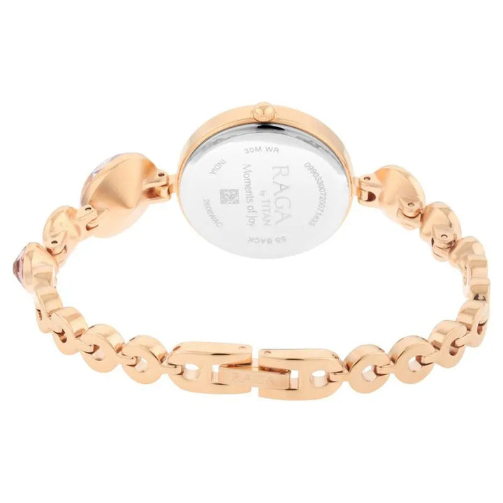Titan Raga Moments Of Joy NU2606WM08 Mother of Pearl Dial Women&