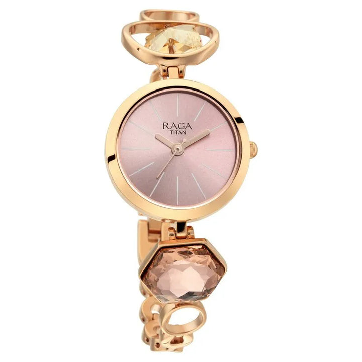 Titan Raga Moments Of Joy NU2606WM09 Mother of Pearl Dial Women&