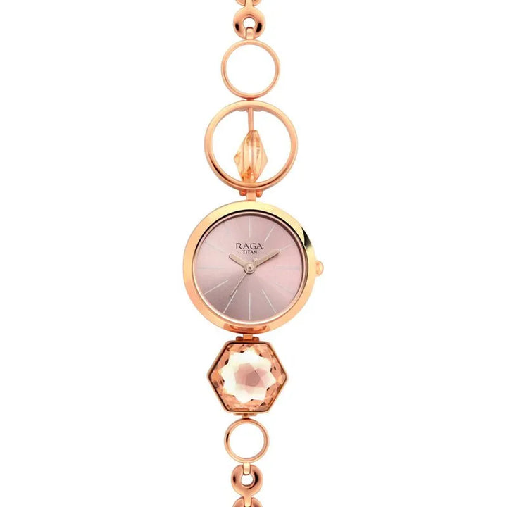 Titan Raga Moments Of Joy NU2606WM09 Mother of Pearl Dial Women&