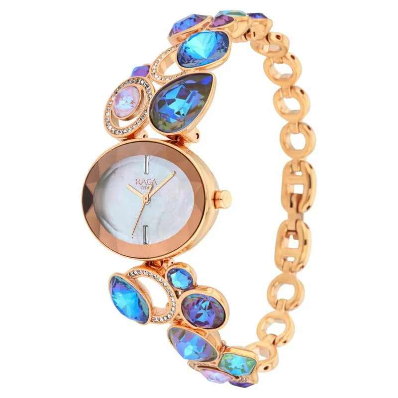 Titan Raga Moments Of Joy NU95126WM01F Mother of Pearl Dial Women&