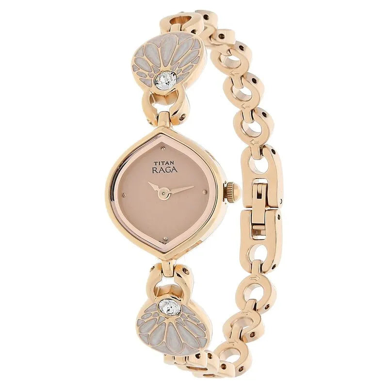 Titan Raga NU2497WM01 Pink Dial Women&