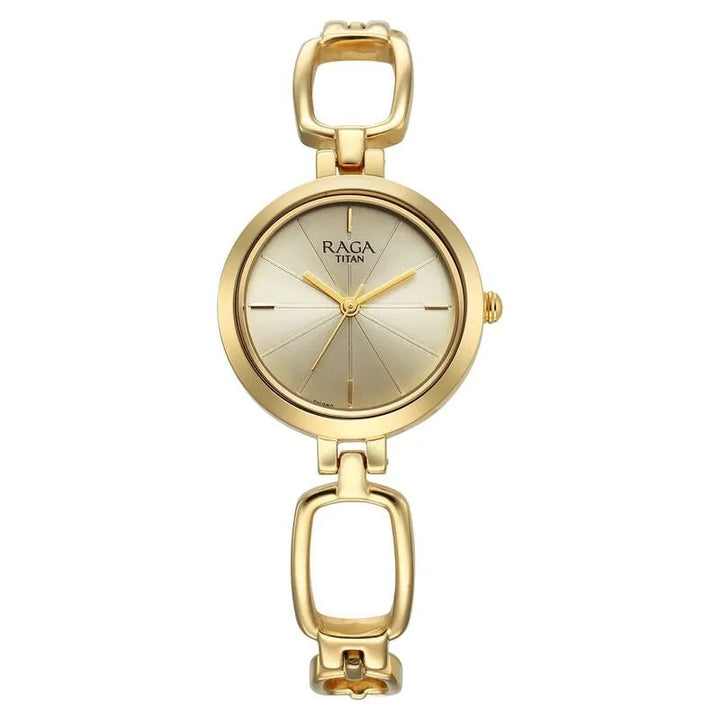 Titan Raga NU2725YM01 Champagne Dial Women&