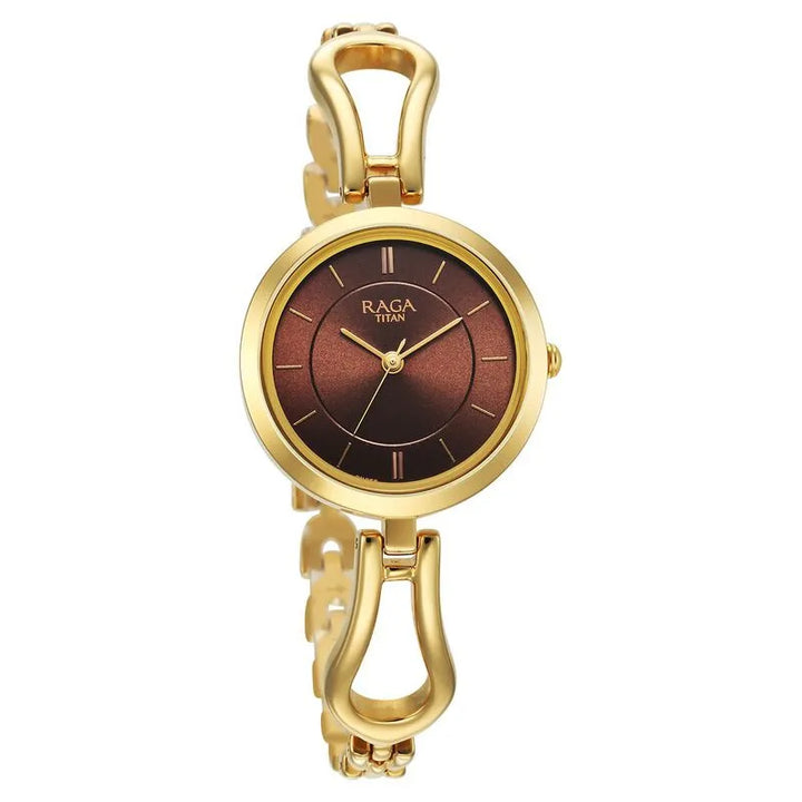 Titan Raga NU2727YM01 Champagne Dial Women&