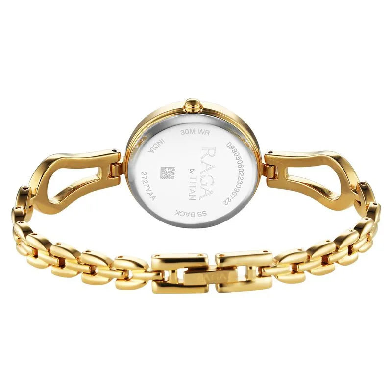 Titan Raga NU2727YM01 Champagne Dial Women&
