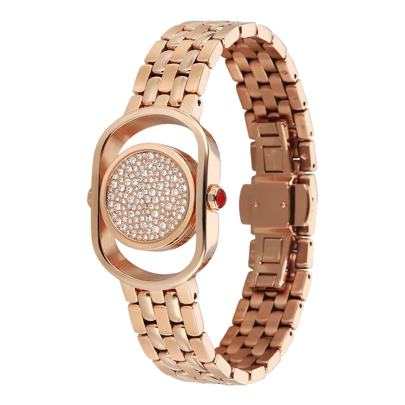 Titan Raga Paris, With Love 2839WM01 Red Mirror Dial Women&