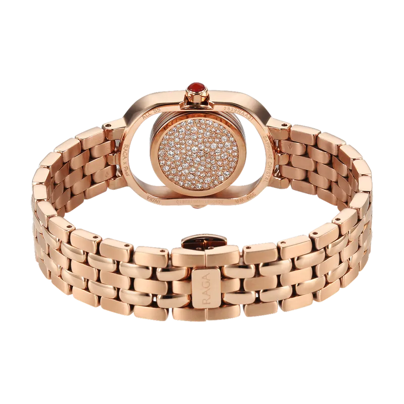 Titan Raga Paris, With Love 2839WM01 Red Mirror Dial Women&