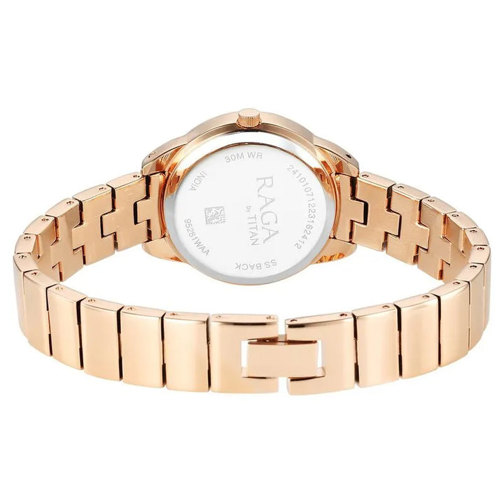 Titan Raga Showstopper 95281WM01 Pink Dial Women&