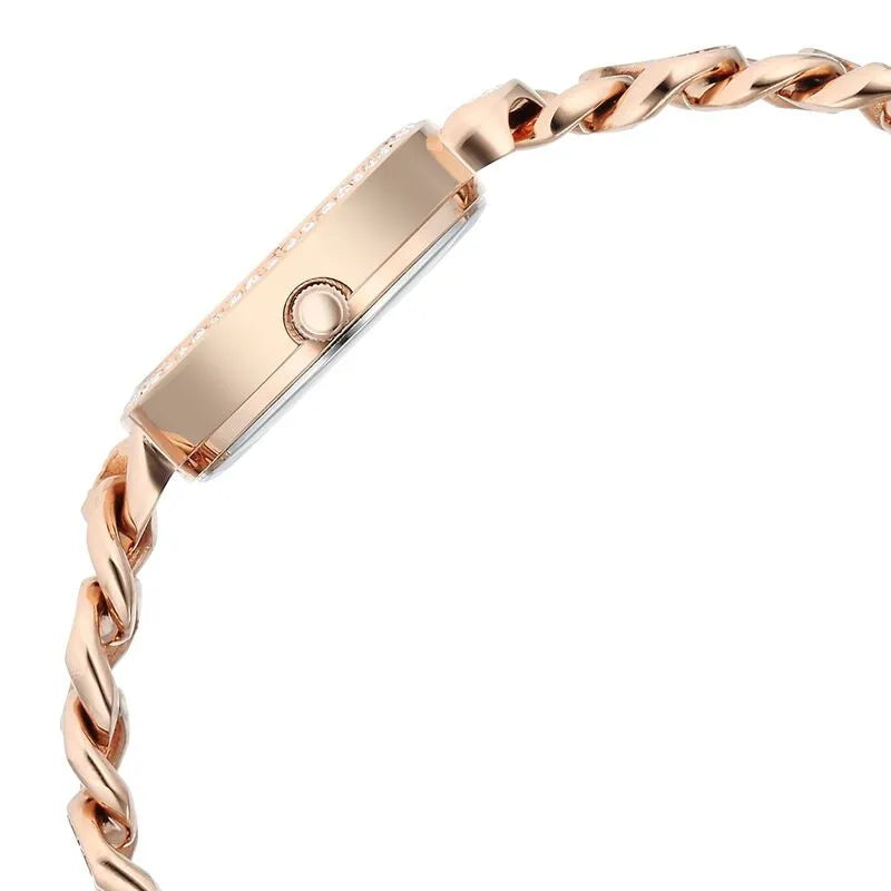 Titan Raga Showstopper Quartz Analog Rose Gold Dial Women&