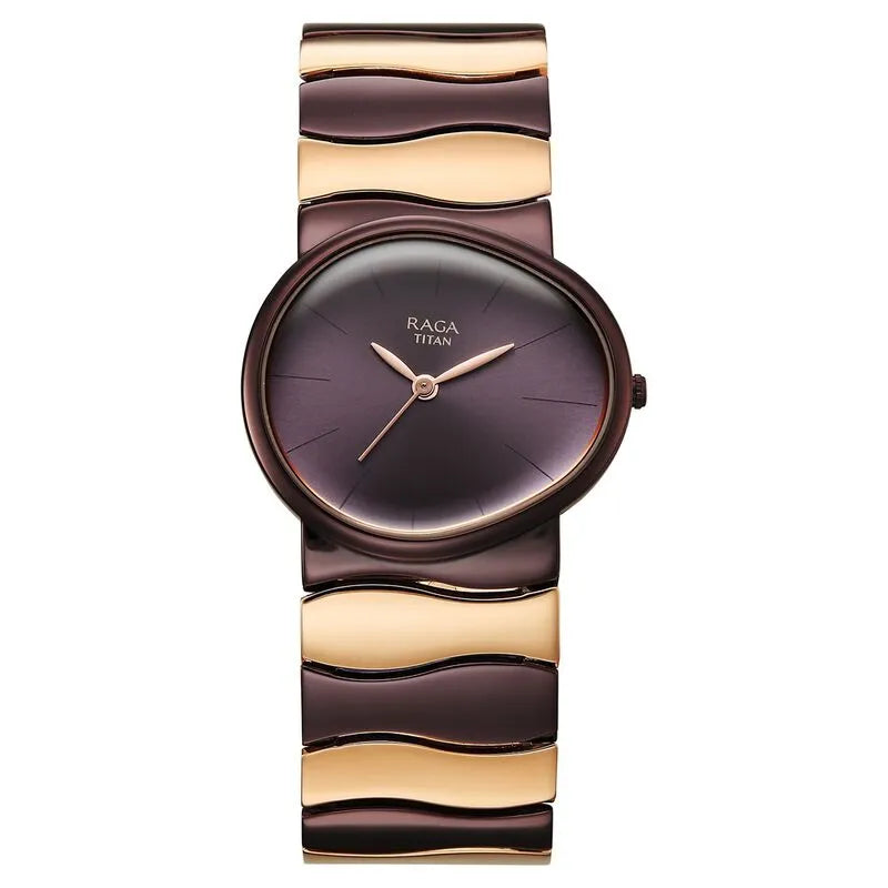 Titan Raga Sierra Purple Dial Women&