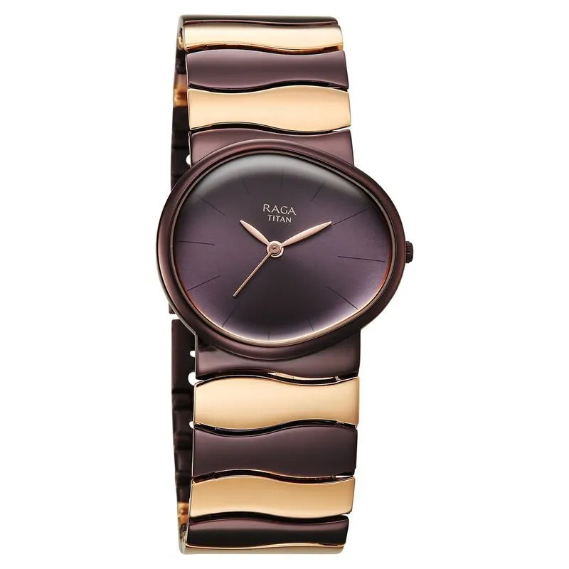 Titan Raga Sierra Purple Dial Women&