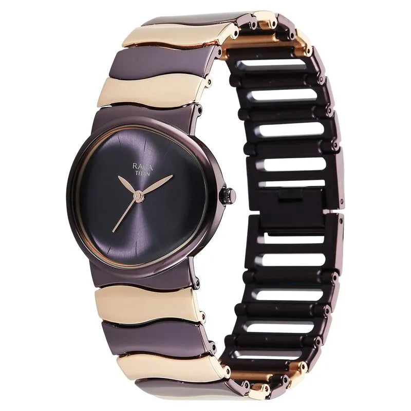 Titan Raga Sierra Purple Dial Women&