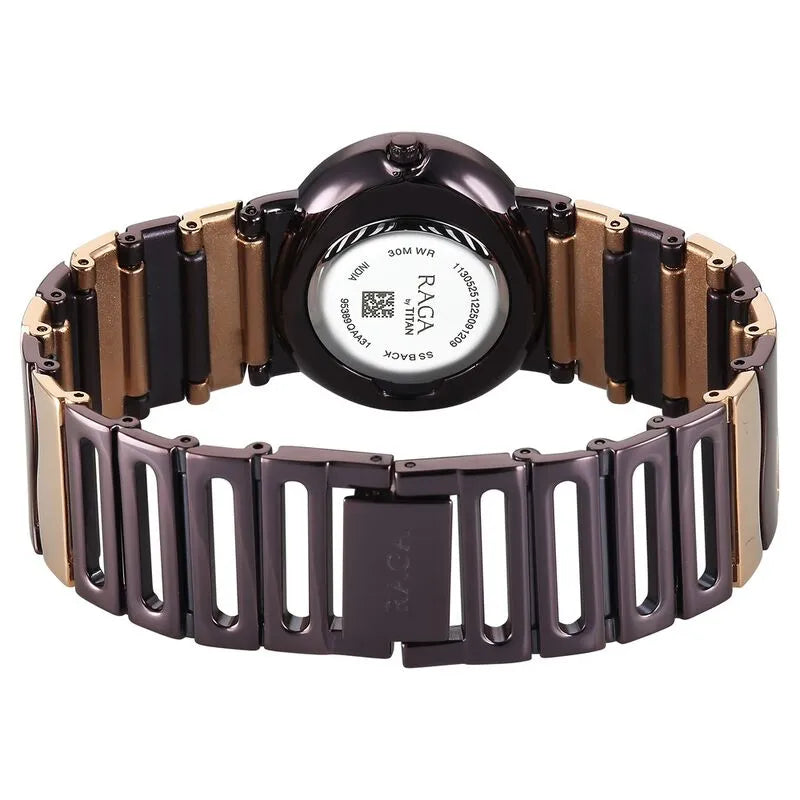 Titan Raga Sierra Purple Dial Women&