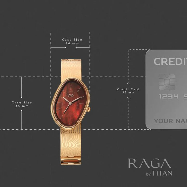 Titan Raga Sierra Quartz Analog Women&