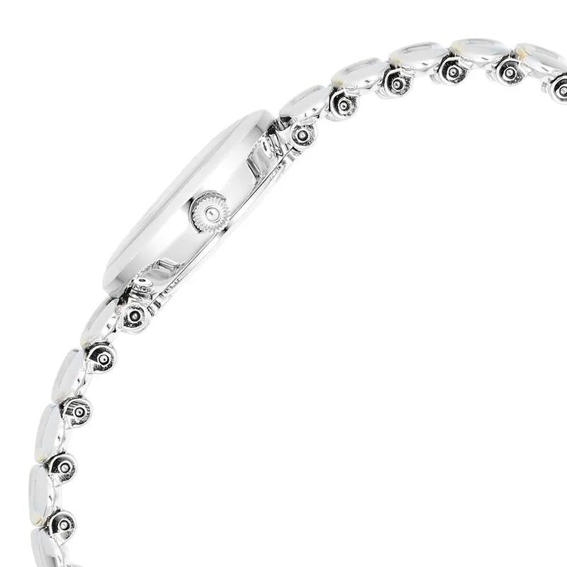 Titan Raga Silver Mother Of Pearl Dial Women&