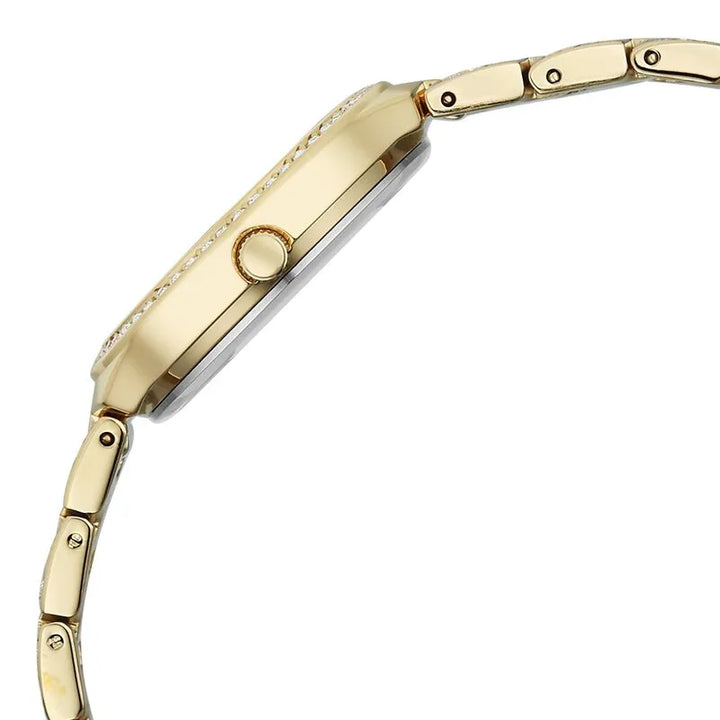 Titan Raga Spotlight 95428ym01 Quartz Analog Green Dial Women&
