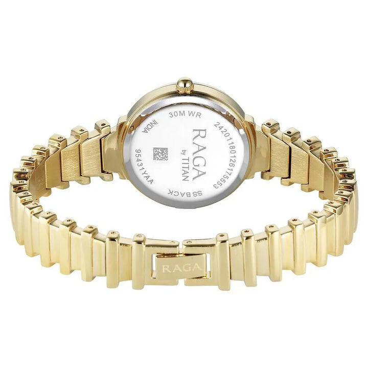 Titan Raga Spotlight 95431YM01 Silver Dial Women&