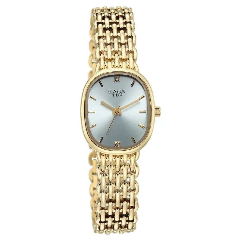 Titan Raga Spotlight Blue Dial Women&