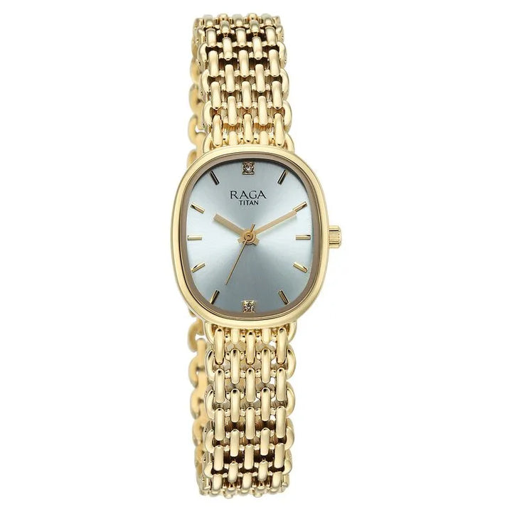 Titan Raga Spotlight Blue Dial Women&