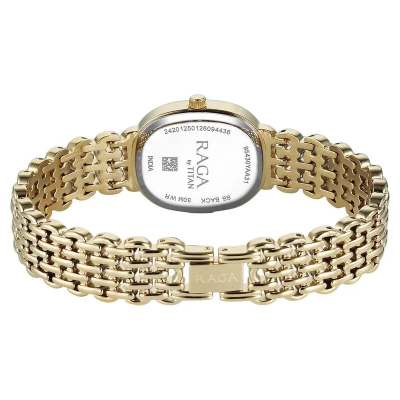 Titan Raga Spotlight Blue Dial Women&