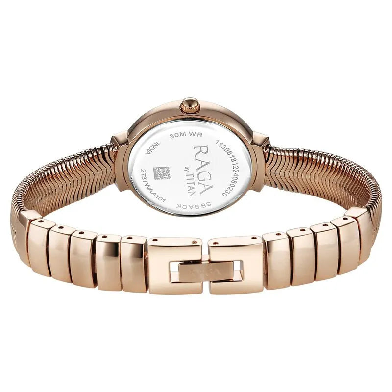 Titan Raga Viva Glam NU2737WM01 Mother of Pearl Dial Women&
