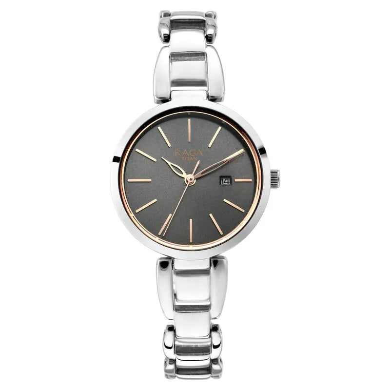 Titan Raga Viva NU2642SM01 Grey Dial Women&