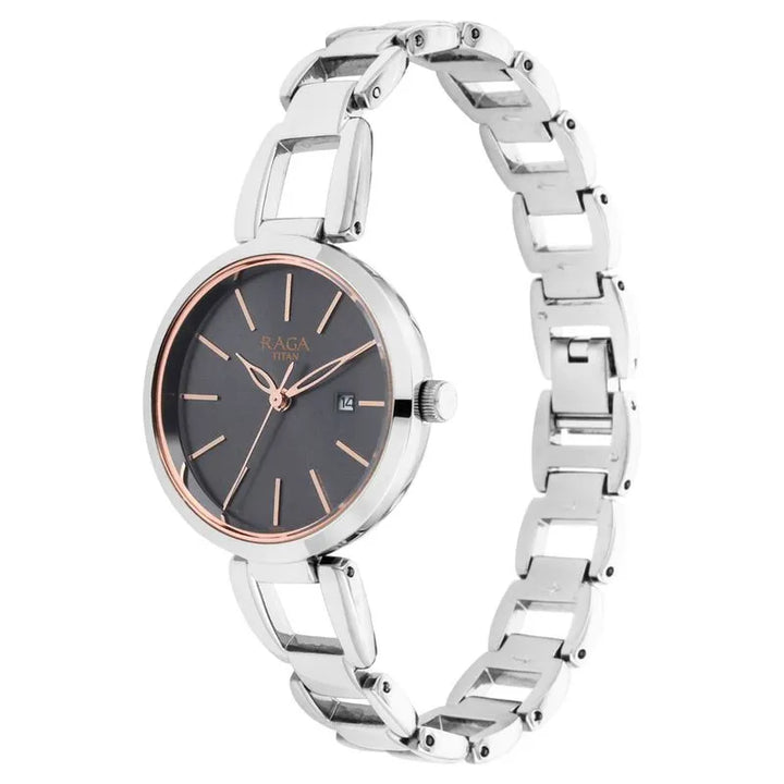 Titan Raga Viva NU2642SM01 Grey Dial Women&