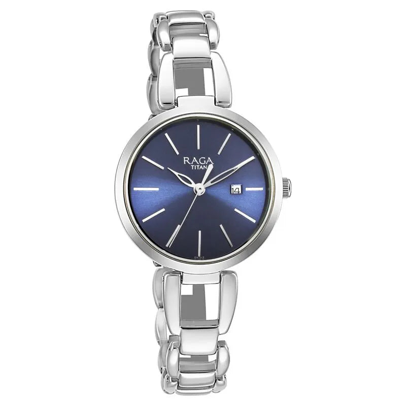 Titan Raga Viva NU2642SM02 Blue Dial Women&