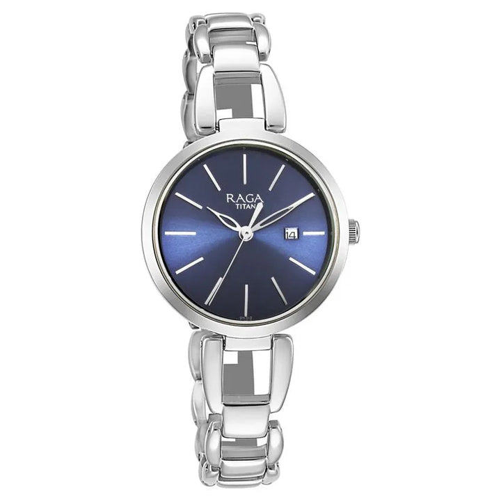 Titan Raga Viva NU2642SM02 Blue Dial Women&