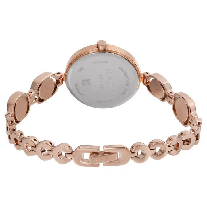 Titan Raga Viva Rose Gold Dial Analog Women&