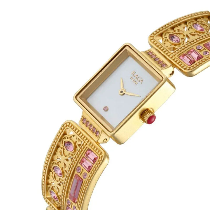 Titan Raga X Masaba NU95092YM01 Mother of Pearl Dial Women&